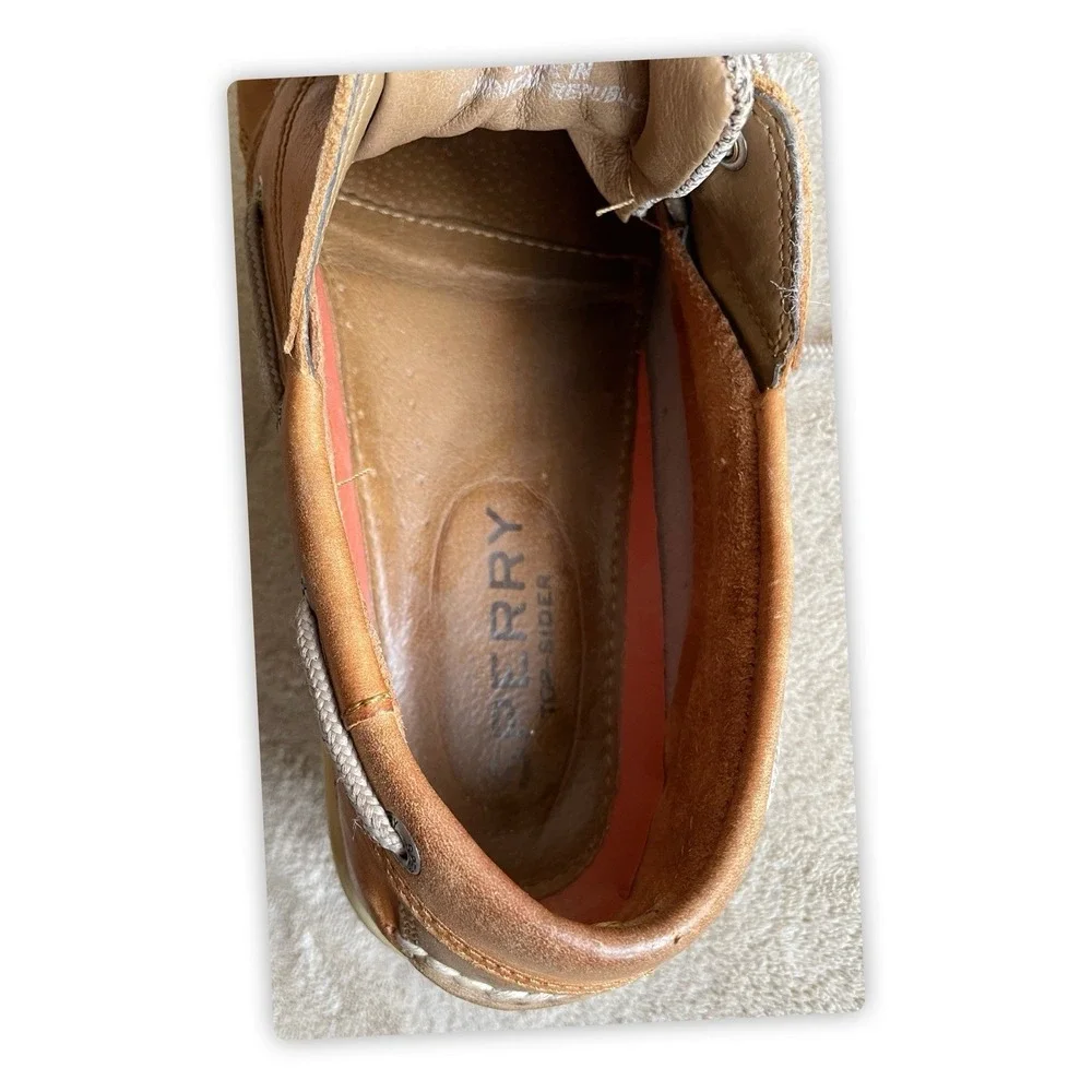 Sperry Topsider US 9M Boat Men's Loafers Leather Shoes Preppy‎